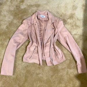 Light pink trendy jacket